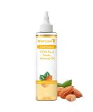 Pure Cold Pressed Sweet Almond Oil 200ml - Premium Nourishment for Hair & Skin | Shop Internationally - Buy Online on GoSupps.com