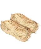 Natural Raffia Ribbon for Crafts & Decor - 2 x 50g Paper Ribbon Set - Buy Online on GoSupps.com
