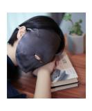 100% Silk Sleep Mask - Soft & Comfortable Full Face Eye Mask with Adjustable Strap | Beige - Perfect for a Restful Night's Sleep - International Shipping Available - Buy Online on GoSupps.com