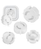 25 Child Safety Socket Protectors - Transparent Baby Lock for Electrical Outlets - Socket Fuse Protection - Buy Online on GoSupps.com
