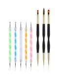 FULINJOY Nail Art Kit: 5 Dotting Pens & 3 Painting Brushes - Double Ended Design Tools - Buy Online on GoSupps.com