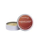 AMORELIE Care Romantic massage candle vanilla & sandalwood for couples (43ml) - Buy Online on GoSupps.com