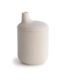 Mushie 100% Silicone Baby Sippy Cup | 6 Months+ | Shifting Sand Color - Buy Online on GoSupps.com