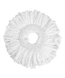 Mop Replacement Head Universal Refill 360 Spinning Microfiber Super Absorbing Water Household Accessories for Hardwood Floors|Wet & Dry Cleaning System(White) - Buy Online on GoSupps.com