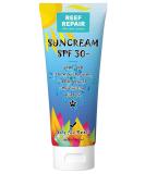 Reef Safe Sunscreen SPF 30+ All Natural, Water Resistant, Moisturizing, Biodegradable, Broad Spectrum UVA/UVB Coral Friendly Mineral Suncream from Reef Repair 4 fl. Oz - Buy Online on GoSupps.com