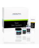 Teens Skincare Set - Vitamin C Cleanser, Toner, Hyaluronic Acid & Face Cream - Skin Care Gift Set by YEOUTH - Buy Online on GoSupps.com