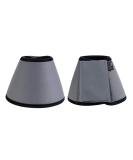 HKM Finja Gaiters - Grey/Black XXL | Premium Equestrian Gear for International Shipping - Buy Online on GoSupps.com