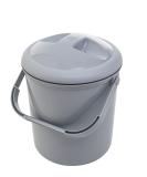 Rotho Babydesign Nappy Pail 10L Bella Bambina Stone Grey | 20021 0286 - 0+ Months - Buy Online on GoSupps.com