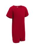 Special Needs Clothing Popper Vest Short Sleeve Bodysuit with Crouch Snap Button Adaptive Clothing For Children with Special Needs Supersoft Cotton Elastane Fabric By Kaycey 9-10 Years Red - Buy Online on GoSupps.com
