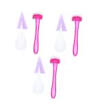 Frcolor Women's Intimate Area Shaver Set - 3 Colorful Trimmers for Bikinizone | International Shipping - Buy Online on GoSupps.com