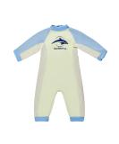 Konfidence Splashy Swimsuit - Eco-Friendly Baby Swimming Costume | Recycled Plastic | Fleece Lined | 50+ UV Protection | Mjelle Jade | 3-6 Months - Buy Online on GoSupps.com