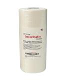 Superpunch White Adhesive Peel & Stick Tear Away Stabilizer - 8 x 25 Yards Roll | Made in USA | Machine Embroidery Backing | SuperStable 2.0 oz - Buy Online on GoSupps.com