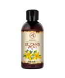 St. John's Wort Oil 250ml - Pure Natural Carrier Oil for Skin & Body Care - Cosmetic Essential Oil - Buy Online on GoSupps.com