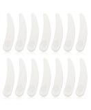 Molain 100 Pcs Cosmetic Spatulas - Mini White Plastic Scrapers for Face & Eye Cream Mixing | Beauty & Skincare Tools for Home & Professional Use - Buy Online on GoSupps.com