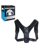 AKOAK Breathable Invisible Posture Corrector - Adjustable Back & Shoulder Pain Relief for Men & Women (37-45) | International Shipping Available - Buy Online on GoSupps.com