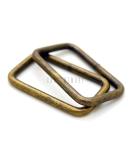 Metal Rectangle Buckle Ring for 1-1/4 - 1-1/2 Strap, Heavy Duty Rectangular Cord for Bag Belt Loop Purse Making - Antique Brass (20 pcs) - Buy Online on GoSupps.com