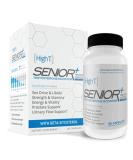 High T Senior+ Prostate Support 90ct | Natural Testosterone Booster | Energy & Strength Supplement for Seniors - Buy Online on GoSupps.com