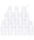 Buy TrendBox 12 Pack Plastic Empty Bottles with Flip Cap - Perfect for Shampoo Lotions Liquid Soap & Cream (1 oz / 30 ml) - Ideal for Travel & Storage - Buy Online on GoSupps.com
