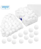 100 Pcs 1inch White Pom Poms with Storage Box - Craft Pom Poms Set for DIY Arts & Crafts - Buy Online on GoSupps.com