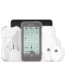 Deluxe TENS Unit & EMS Muscle Stimulator - Pain Relief Therapy Back & Neck Pain Relief Sciatica & Nerve Pain Treatment - Buy Online on GoSupps.com