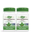 Nature's Way Goldenseal Root 570mg - 2 Pack of 50 Vegetarian Capsules - Buy Online on GoSupps.com