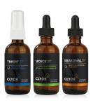Clyor Voice37 Bundle: Singers Voice & Sore Throat Remedy - All Natural Cold Relief for Seasonal Ailments - Buy Online on GoSupps.com