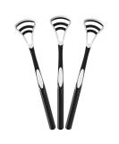 3-Piece Tongue Scraper Set | Bad Breath Treatment & Mouth Hygiene | Silicone Tongue Cleaning Brushes for Adults - Buy Online on GoSupps.com