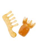 Buy Sewoart 2-Piece Jade Scalp Massager & Gua Sha Tools - Premium Massage Comb for Ultimate Relaxation - Buy Online on GoSupps.com