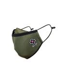 Muc-Off Green Reusable Face Mask Small - Adjustable Washable Face Cover with Filter - Pack of 1 - Buy Online on GoSupps.com
