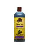African Black Soap Liquid with Lavender - 33oz | Cleanses & Treats Skin Conditions | Sulfate, Silicone, Paraben Free | Made in USA | For All Skin Types - Buy Online on GoSupps.com