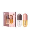 2 PCs Lip Plumper - Natural Lip Gloss & Serum Kit for Fuller Hydrated Lips | Derol Lip Enhancer - Buy Online on GoSupps.com