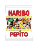 Haribo Pepito | Scandinavian Sugar Coated Liquorice Sweets | 120g - Buy Online on GoSupps.com