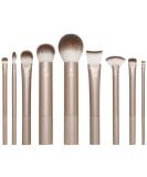 Real Techniques Au Naturale Makeup Brush Kit  For Foundation  Powders  and Concealers  Premium Quality Face Brushes  9 Piece Set - Buy Online on GoSupps.com