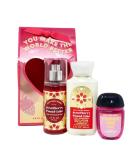 Buy Bath & Body Works Strawberry Pound Cake Travel Gift Bag Set | Fine Fragrance Mist Nourishing Body Lotion & Hand Gel - Perfect International Shipping - Buy Online on GoSupps.com