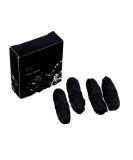 Biodegradable Bamboo Coal Dental Floss - Eco-Friendly Natural Silk 4 Rolls (120m) - Zero Waste Oral Care - Buy Online on GoSupps.com