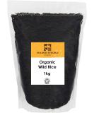 Manor Springs Organic Wild Rice 1kg: Premium Quality, Nutrient-Rich - Buy Online on GoSupps.com