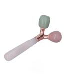 Jade Face Massager Roller | Skin Tightening & Puffiness Reduction | Handcrafted Facial Lifting Tool for Women - Shop Internationally - Buy Online on GoSupps.com