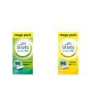 Lil-Lets Non-Applicator Super Plus Tampons X 96 | 6 Packs of 16 | Heavy Flow & Non-Applicator Regular Tampons X 96 | 6 Packs of 16 | Light to Medium Flow + Regular Tampons X 96 - Buy Online on GoSupps.com
