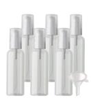 ZEOABSY 6 Pieces 100 ml Transparent Lotion Bottles with White Pump 100ml Empty PET Plastic Lotion Pump Bottle Cosmetic Gel Travel Container for Cosmetic Make up Cleaning + 1 x Funnel Transparent 100ml - Buy Online on GoSupps.com