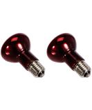 Exo Terra Infrared Basking Spot Lamp - 75W R20 E27 Socket - Pack of 2 for Reptiles | International Shipping - Buy Online on GoSupps.com