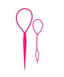 iTauyees Hairstyle Aid | Hair Tail Twister Band Bun Styler | Rose - Perfect for Effortless Hair Styling & International Shipping - Buy Online on GoSupps.com