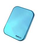 Buy Healvian Travel Case for Contact Lenses - Durable Plastic Container Mirror & Holder - Convenient Storage for Glasses & Lens Care - 8.3x6.2x2.1cm - Blue - Buy Online on GoSupps.com