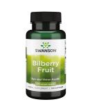 Swanson Bilberry Fruit 470mg - 100 Capsules | Premium Quality Bilberry Supplement - Buy Online on GoSupps.com