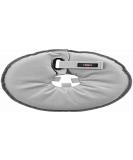 Trixie 19424 Protective Collar - Adjustable Grey M (38-42 cm / 21.5 cm) | Comfortable & Durable for Pets | International Shipping Available - Buy Online on GoSupps.com