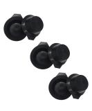 6-Piece Hair Color Bowl Set - Plastic Mixing Bowls for Dyeing, Coloring, and Oil Treatments - Salon Quality Tools in Black - Buy Online on GoSupps.com