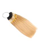 Remehi Hair Color Testing Samples - 30 Strands with Gold Buckles | Real Human Hair for Salons - Buy Online on GoSupps.com