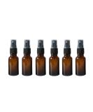 6Pcs 15ml/0.5oz Amber Glass Spray Bottles Empty Refillable Fine Mist Spray Bottles with Cap Travel Size Storage Container Vials for Essential Oils Aromatherapy Perfume Cosmetic Sprays - Buy Online on GoSupps.com
