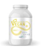 Mighty Elements Vegan Protein Powder - 1kg Banana Flavor | 85% Plant-Based Protein Gluten & Lactose-Free Ideal for Muscle Building - Buy Online on GoSupps.com