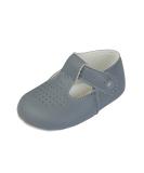 Early Days Baypods Baby Shoes | Soft Soled Pre Walker Shoes | T Bar Style in Grey | Made in England - Buy Online on GoSupps.com