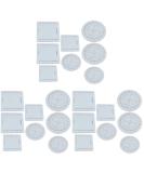 24pcs Beaded Accessories Foam DIY Kumihimo Eva Round Knitting Plates Set - Buy Online on GoSupps.com